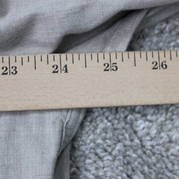 BOSS Hugo Boss Shirt Mens 16, 32/33 Beige 100% Cotton Long Sleeve Button Up - Picture 12 of 14